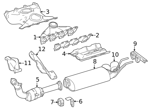 Exhaust Components for 2020 Mercedes-Benz GLC63 AMG #3