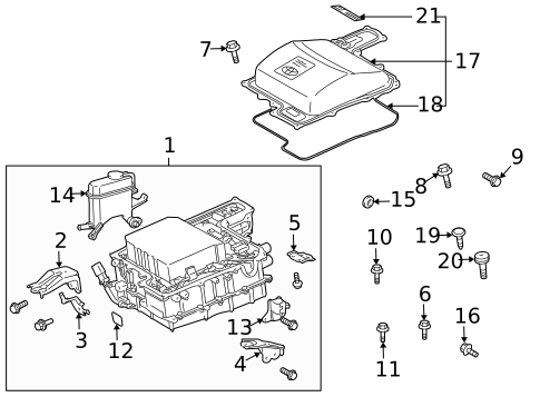Electrical Components for 2004 Toyota Prius #0