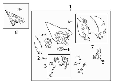 Lane Departure Warning for 2013 Honda Accord #1