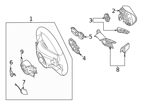 Steering Wheel & Trim for 2025 Mercedes-Benz CLE300 #6