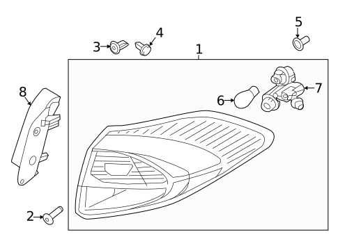 Bulbs - Chassis for 2016 Hyundai Tucson #5