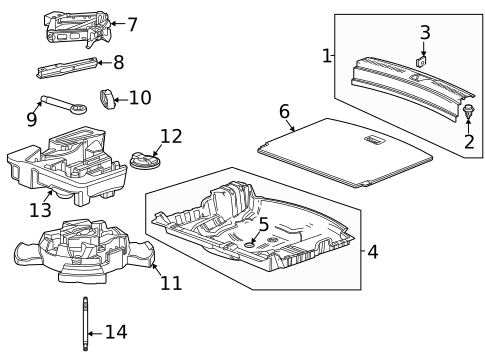 Interior Trim - Rear Body for 2025 Buick Encore GX #2
