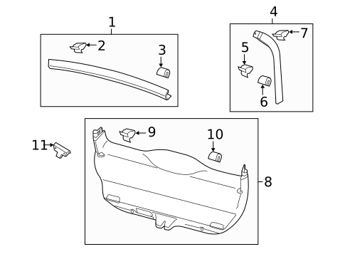 Interior Trim for 2018 Porsche Panamera #0
