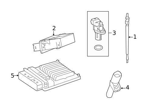 Ignition System for 2022 Mercedes-Benz Sprinter 2500 #0