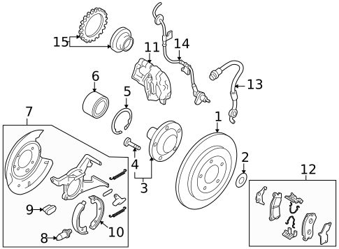 Anti-Lock Brakes for 2009 Mazda Tribute #2