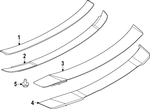 Spoiler for 2024 Ford Mustang #1