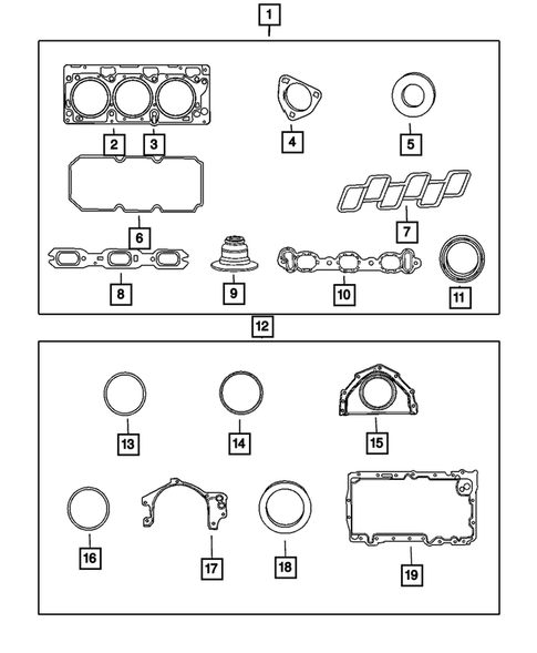 Engine Identification, Service Engines & Engine Service Kits for 2010 Chrysler 300 #0