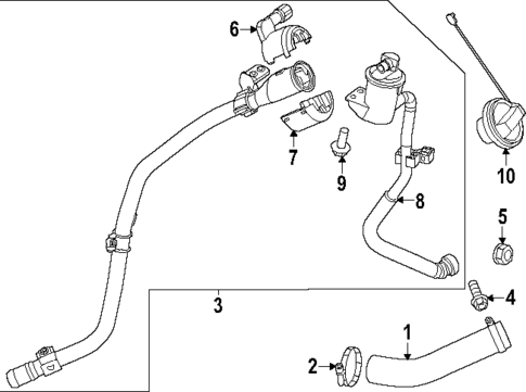 Emission Components for 2023 Kia Niro #1