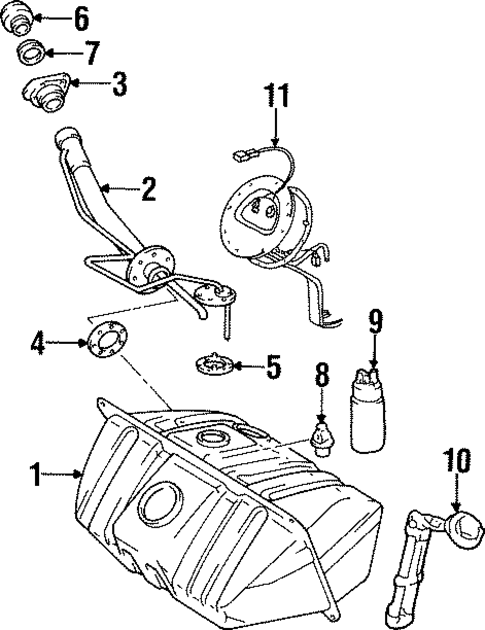 Senders for 1993 Lexus SC300 #0