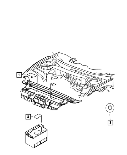 Under Hood for 2020 Dodge Journey #0
