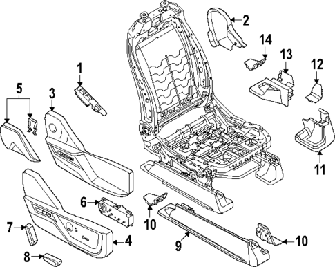 Power Seats for 2024 Ford F-450 Super Duty #0