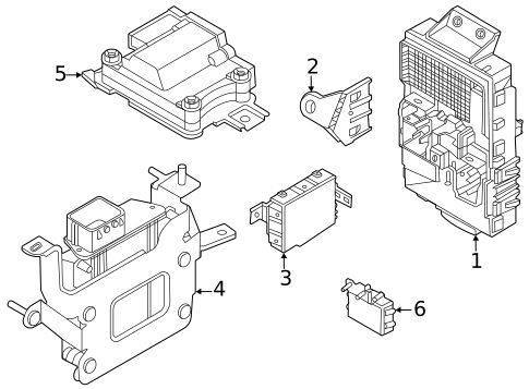 Electrical Components for 2023 Genesis GV80 #0