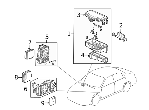 Electrical Components for 2002 Honda Accord #0