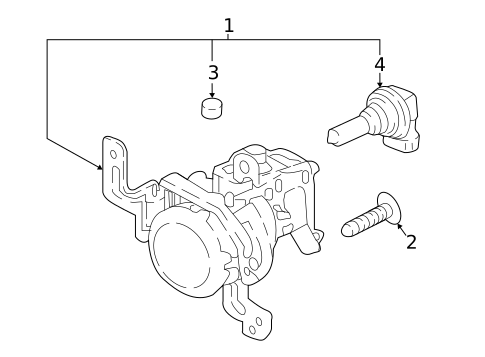 Bulbs - Chassis for 2018 Hyundai Accent #1