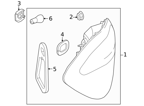 Tail Lamps for 2016 Mercedes-Benz GL63 AMG #0