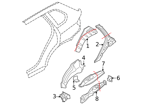 Inner Structure for 2013 BMW X5 #0
