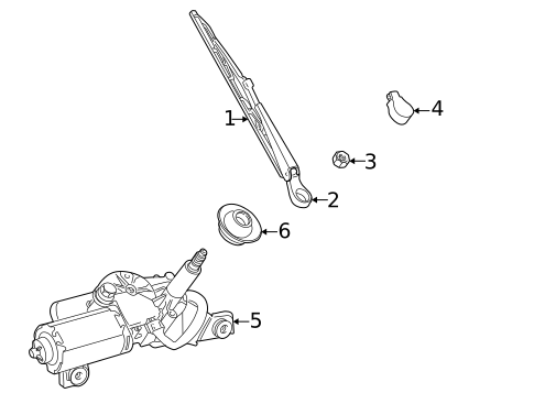 Wipers for 2005 Saab 9-5 #1