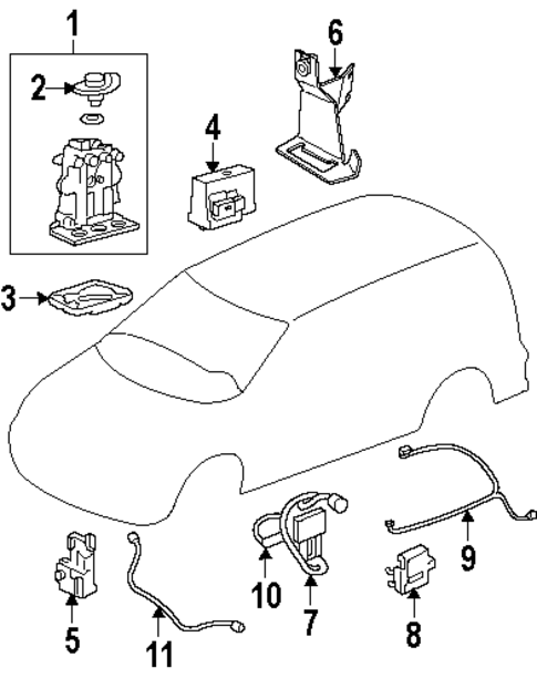 Anti-Lock Brakes for 1998 Oldsmobile Silhouette #0