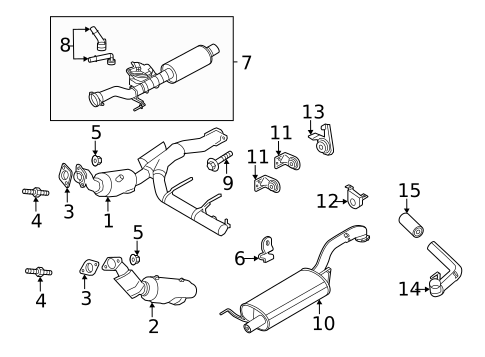 Exhaust Components for 2022 Ford F-150 #1