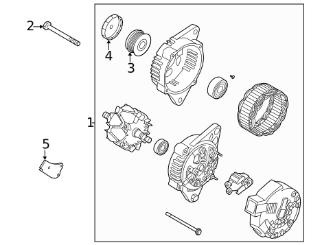 Alternator for 2025 Kia Seltos #0