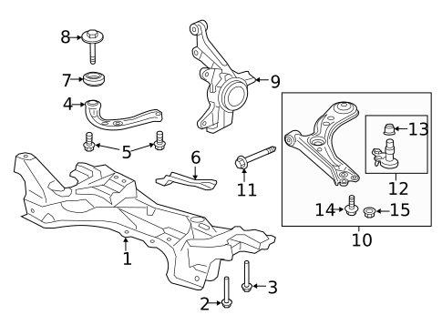 Suspension Components for 2021 Honda HR-V #0