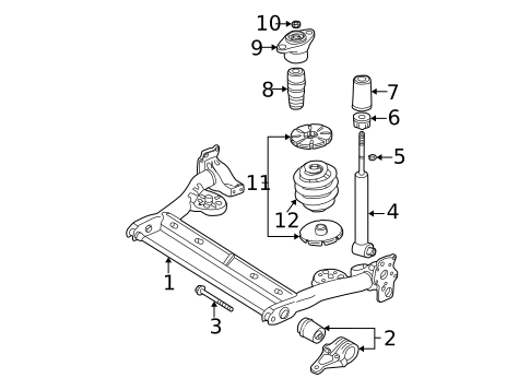 Suspension Components for 2004 Volkswagen Passat #2