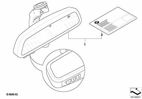 Interior Equipment Components for 2005 BMW 750i #26