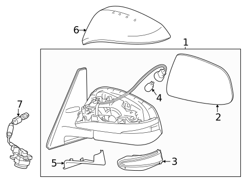 Mirrors for 2016 Toyota 4Runner #0