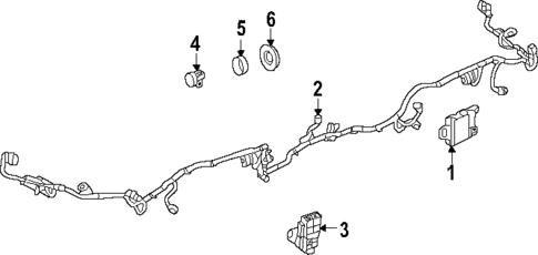 Electrical Components for 2025 GMC Acadia #2