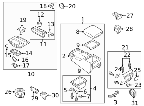 Heated Seats for 2014 INFINITI QX80 #0
