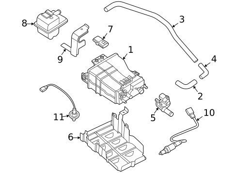 Emission Components for 2023 Nissan TITAN #49