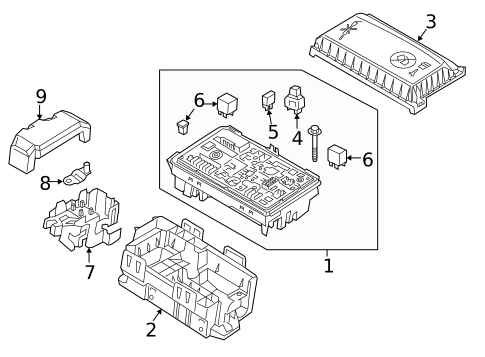 Fuse & Relay for 2017 Buick Cascada #0