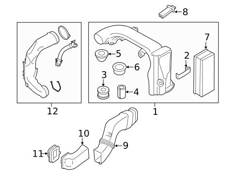 Air Intake for 2015 BMW 740Ld xDrive #0