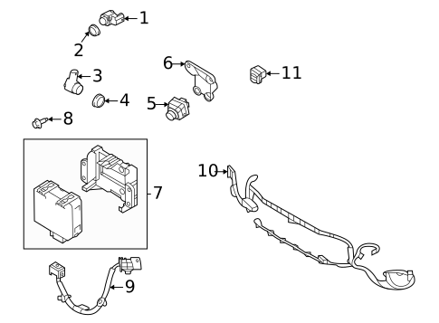 Electrical Components for 2022 Land Rover Range Rover Velar #3