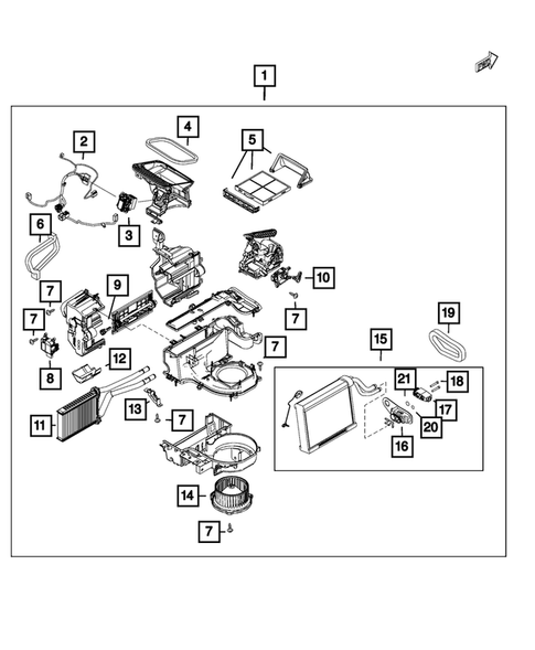 Air Conditioner and Heater Units for 2018 Fiat 124 Spider #0