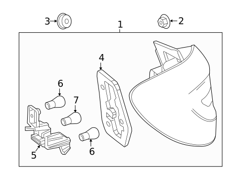 Bulbs - Chassis for 2016 Mercedes-Benz B250e #3