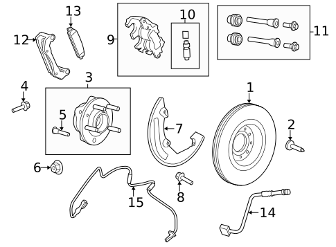 Disc Pads & Brake Shoes for 2016 Lincoln MKS #1