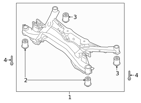 Suspension Mounting for 2025 Volkswagen Golf R #3