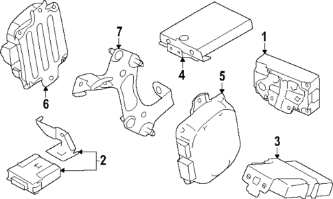 Electrical Components for 2025 Subaru Forester #0