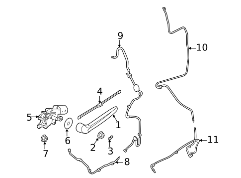 Wipers for 2020 Land Rover Defender 110 #1