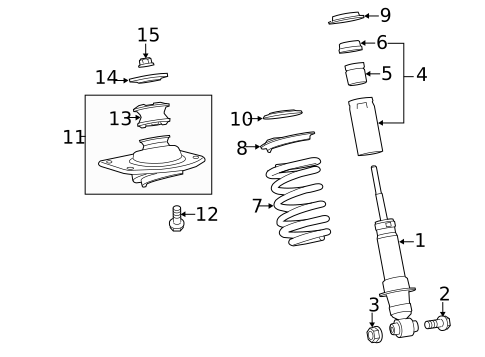 Struts & Components for 2014 Chevrolet Camaro #0