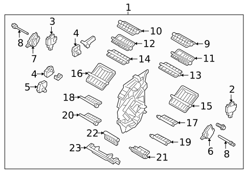 Controls for 2017 Genesis G90 #0