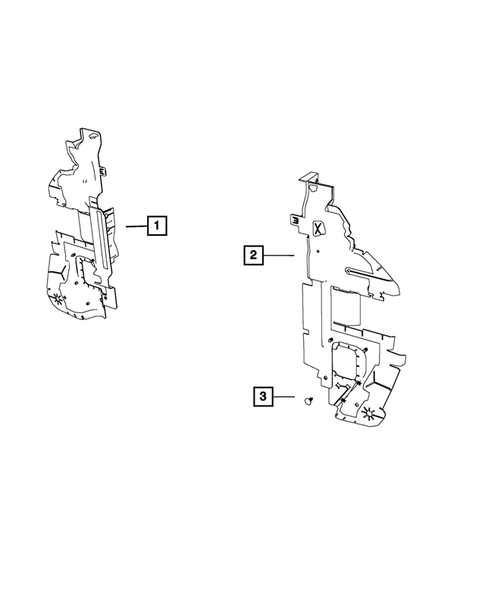 Radiator and Related Parts; Charge Air Cooler for 2018 Dodge Journey #2