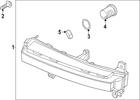 Tail Lamps for 2024 Hyundai Santa Fe #1
