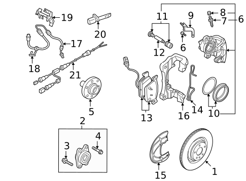 Front Brakes for 2025 Audi A5 Sportback #2
