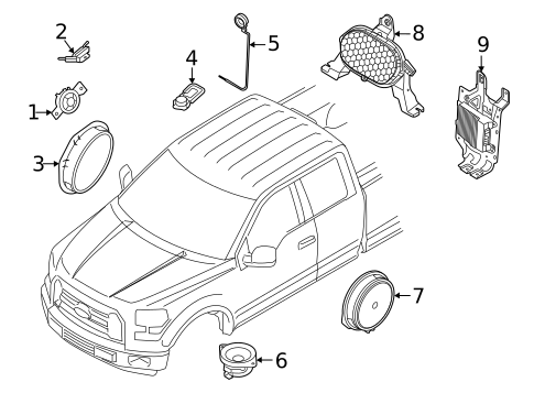 Sound System for 2022 Ford F-150 #2