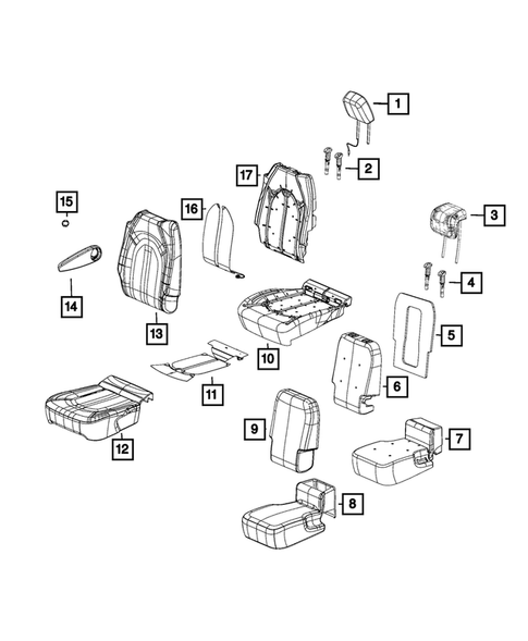 Rear Seats - Second Row for 2023 Chrysler Pacifica #0