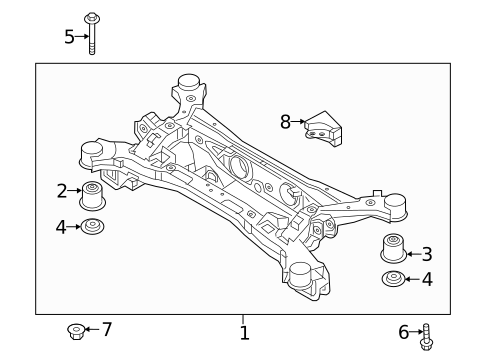 Suspension Mounting for 2024 Kia Sorento #2
