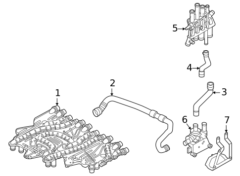 Hoses & Lines for 2024 Audi e-tron GT #6
