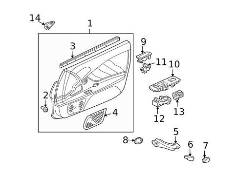 Mirrors for 2000 Honda S2000 #1
